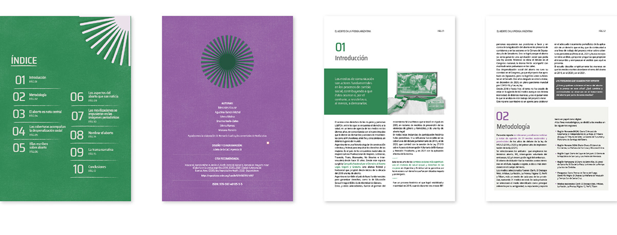 abortion design Diseño editorial graphic design  journalism  