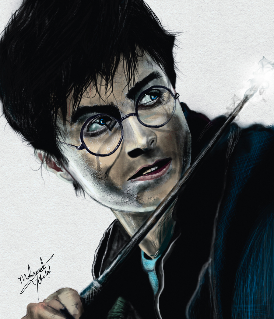violación Crónica Escandaloso Harry Potter Digital Painting. on Behance