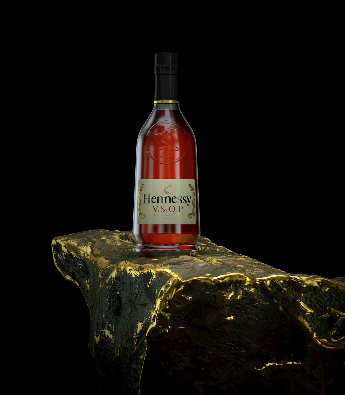 Product Photography CGI hennessy kenya south africa California 3D photography