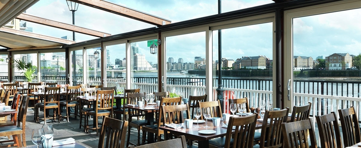 Gordon ramsey gastropub restaurant London Docklands