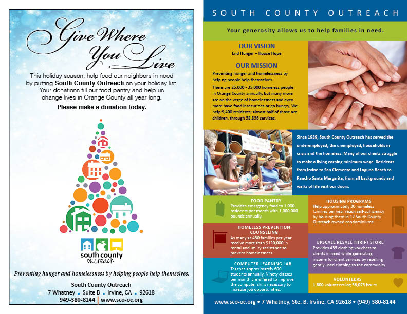 flyer non profit community Food Bank