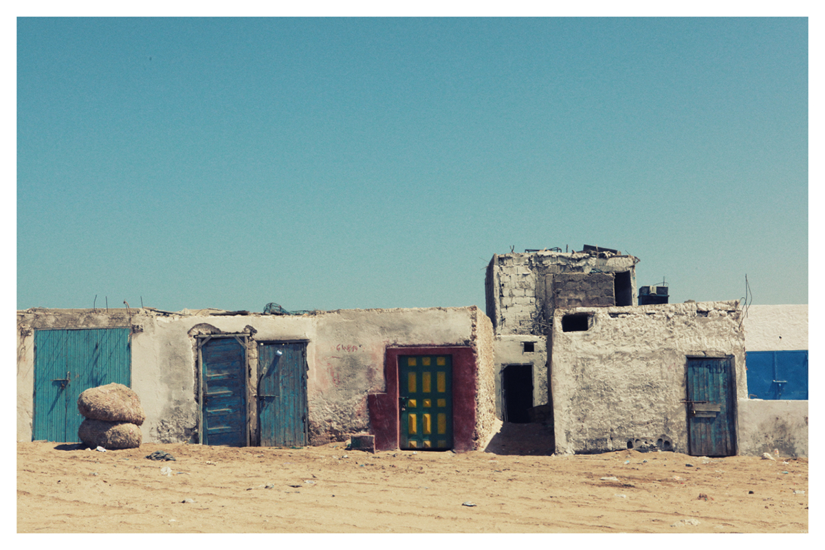 Maroc marocco Oualidia road route landscapes paysage maison Robin De Lestrade