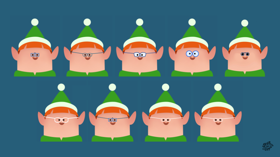 Advertising  character animation Character design  chocolate Christmas elf kitkat santa