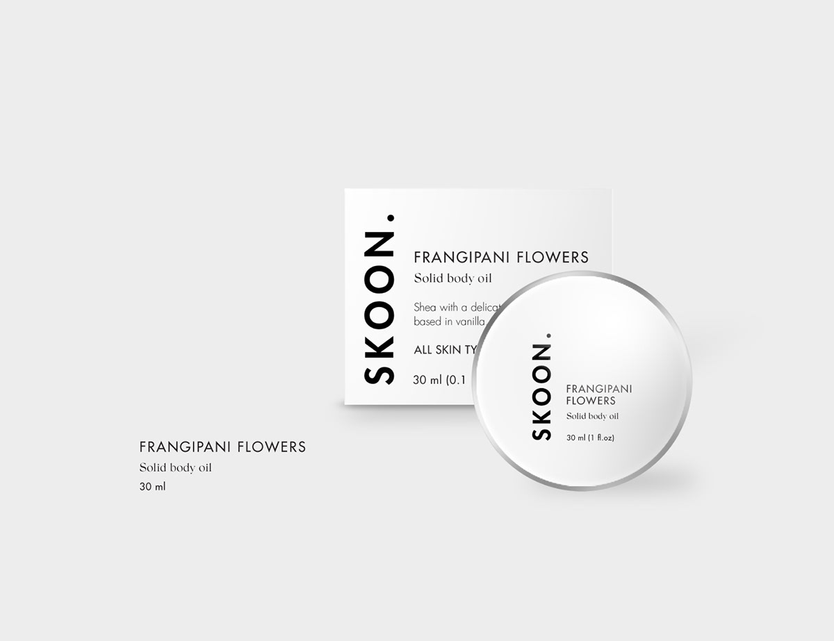 product Render Packaging design skincare south africa Digital Art  black and white modern simple