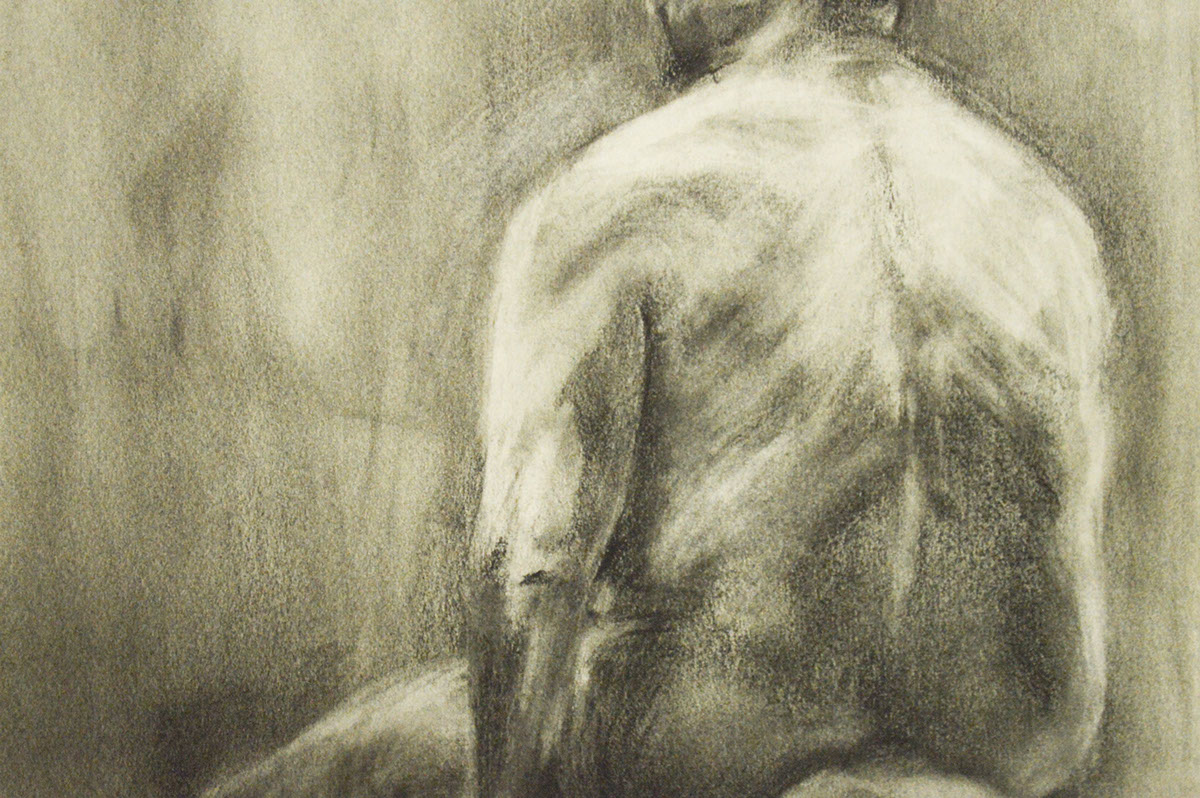 Drawing  charcoal Finearts painting   Victor Laura Figure Drawing figure gesture