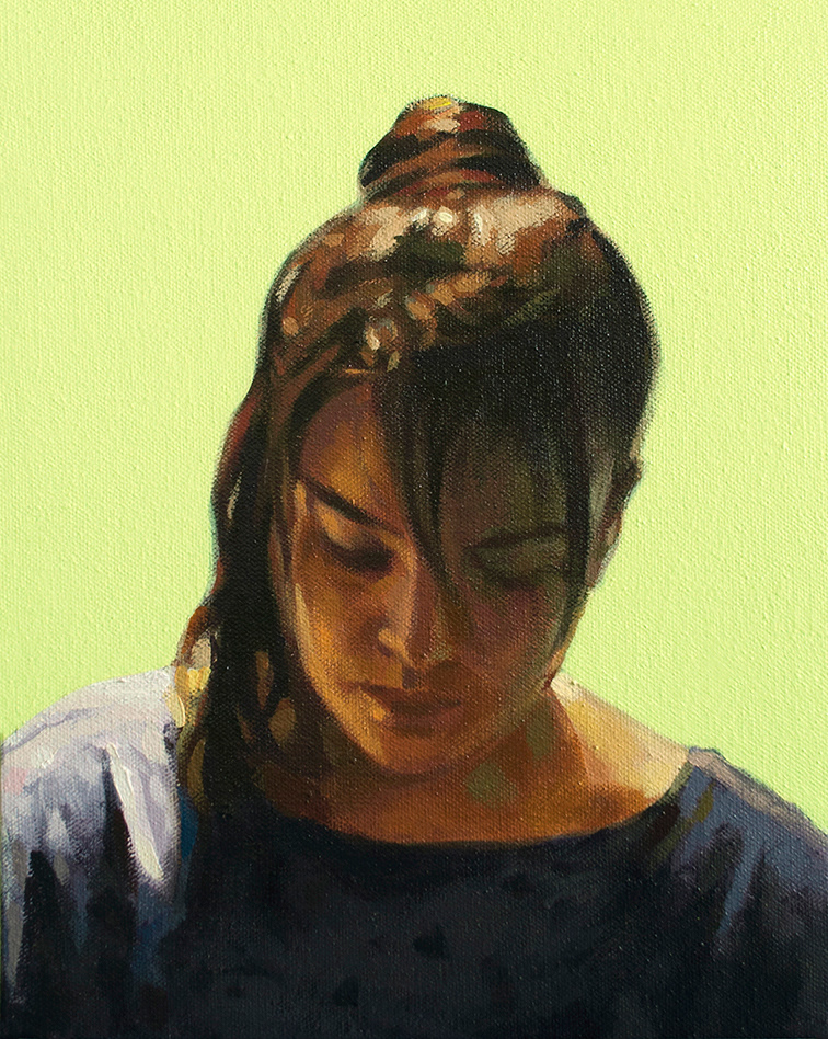 acrylic art canvas Drawing  figure fine art Oil Painting painting   portrait sketch
