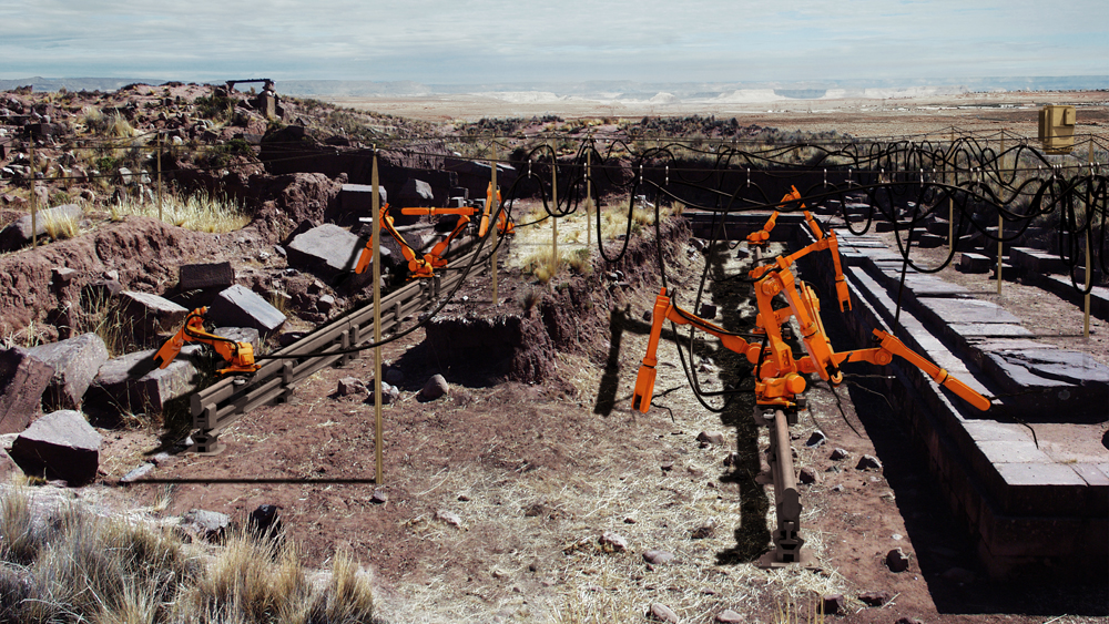 robots archaeology dig excavation Bldgblog John Becker Counter Productive Geoff Manaugh
