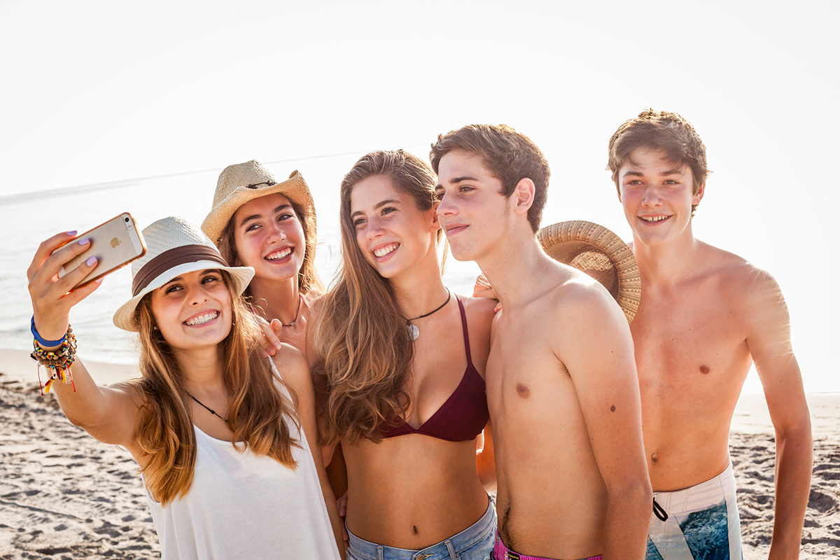 teen teens beach Fun sand Sun play Ocean water styistic friends selfie