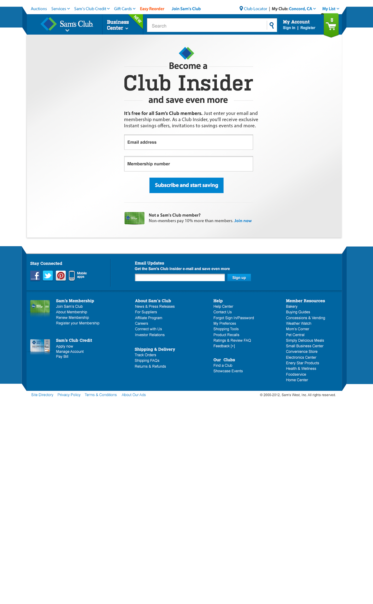 Ecommerce desktop promotions Web ux UI