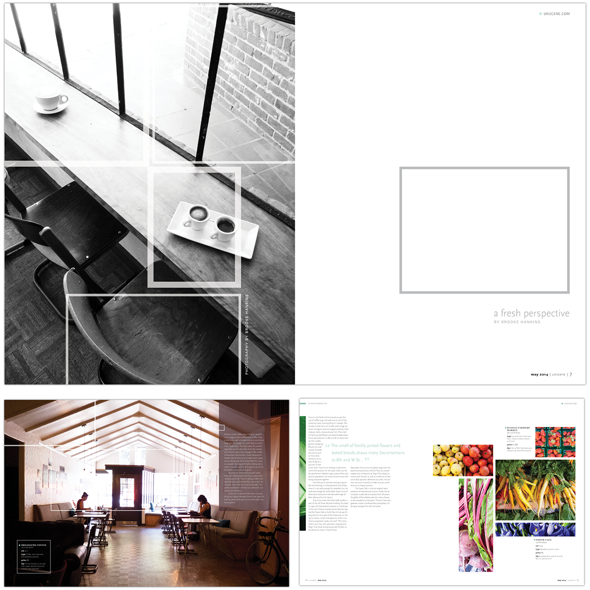 Adobe Portfolio magazine editorial storyboard article Layout typography   Photography 