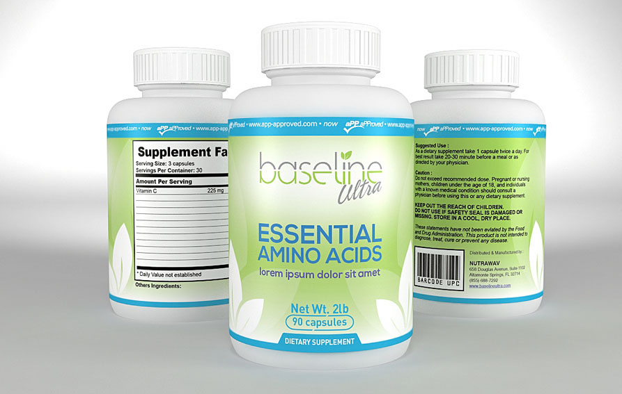 Label bottle product 3D Render template sale supplement nutrition vitamin fitness medicine garcinia healthy Slim