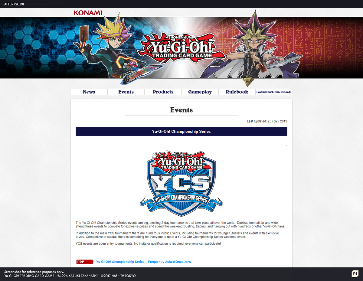 Yu-Gi-Oh! TCG Event Coverage » KONAMI DIGITAL ENTERTAINMENT, INC