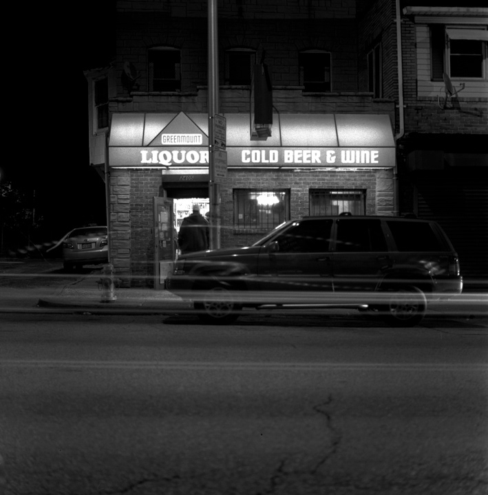 liquor stores Baltimore Urban liquor addiction Repetition typology Architecture Photography night photography