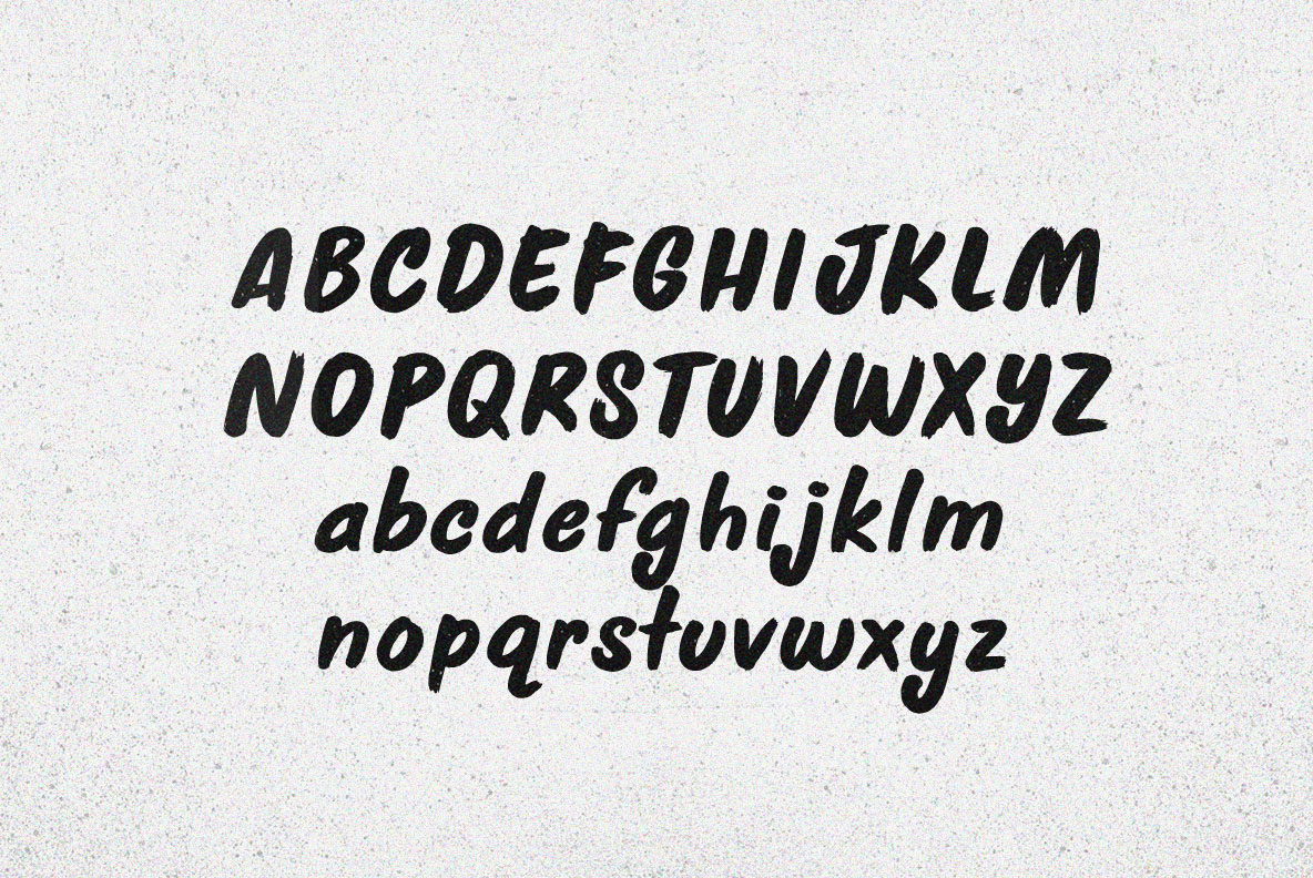 BLKBK type font