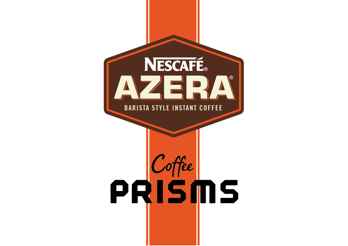 ycn nescafe Azera Coffee Prisms innovation social media campaign convenient hexagon Promotion flexible instore displays  Single Serving Perspective