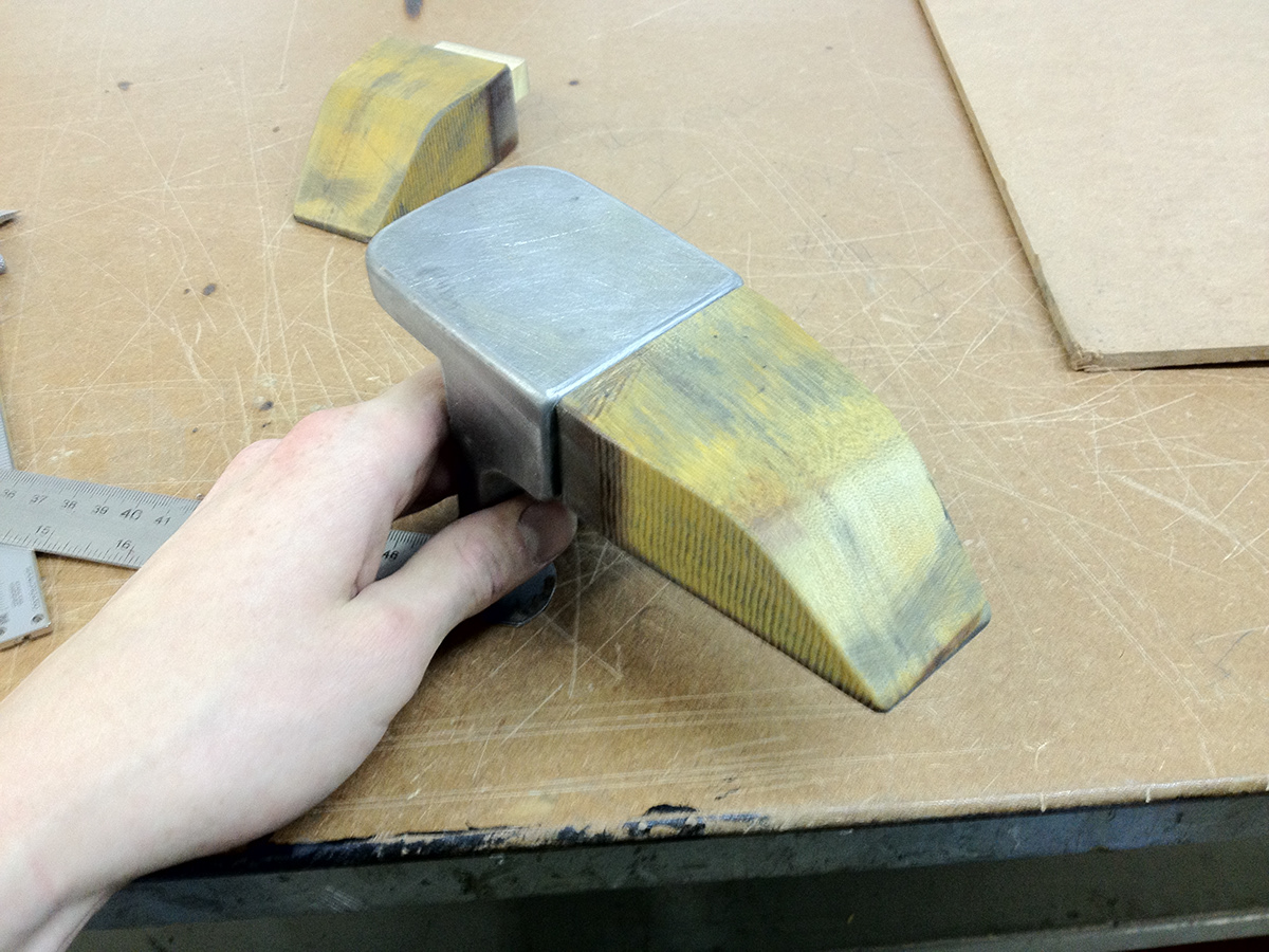 anvil bench pin made remade sanded