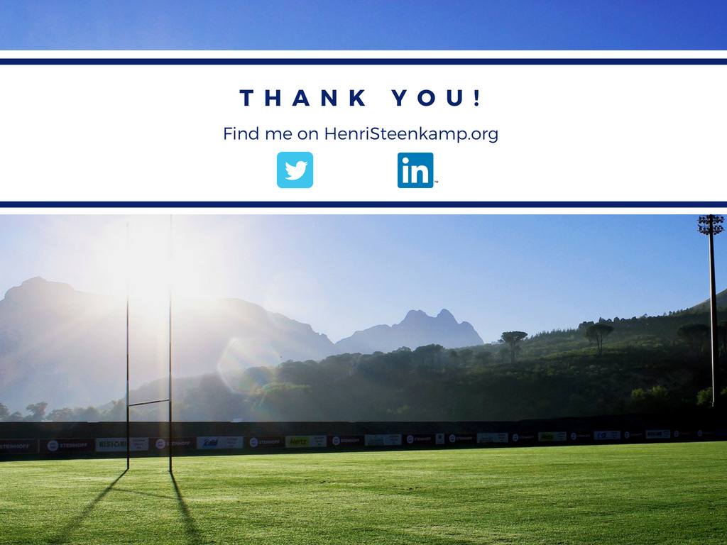 south africa Rubgy sports social media