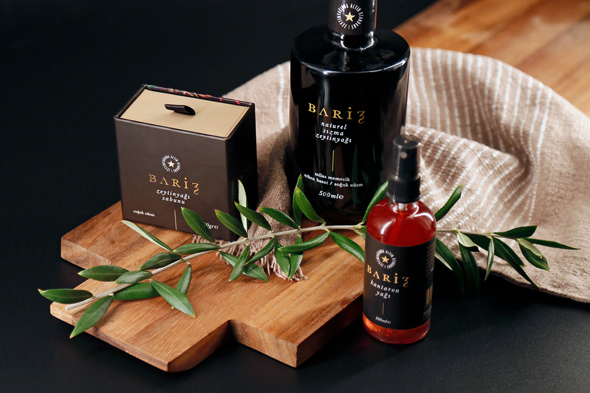 Olive Oil Packaging bottle soap classy premium elegant black brand strategy oil