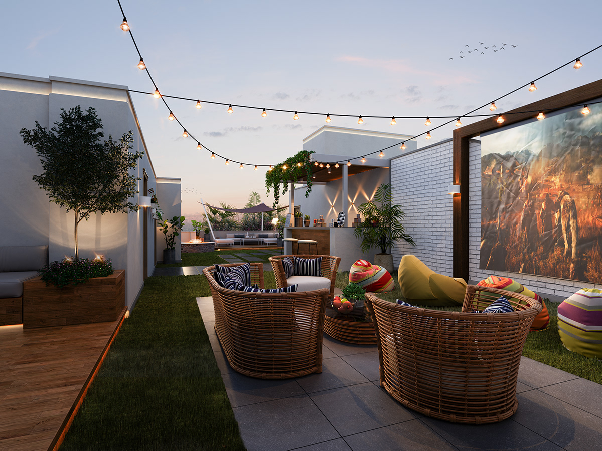 ROOFTOP LOUNGE on Behance