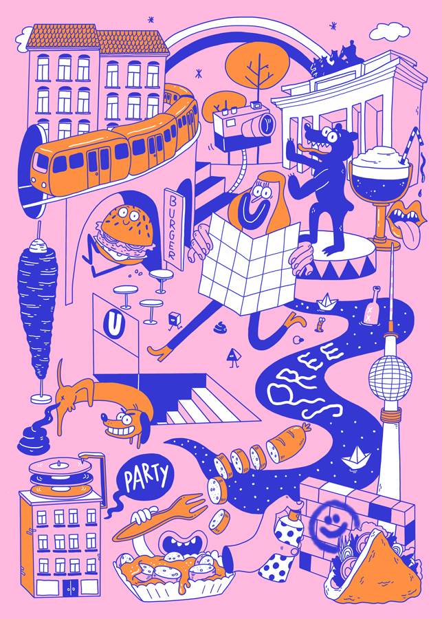 Trip to Berlin - AGENT89 on Behance