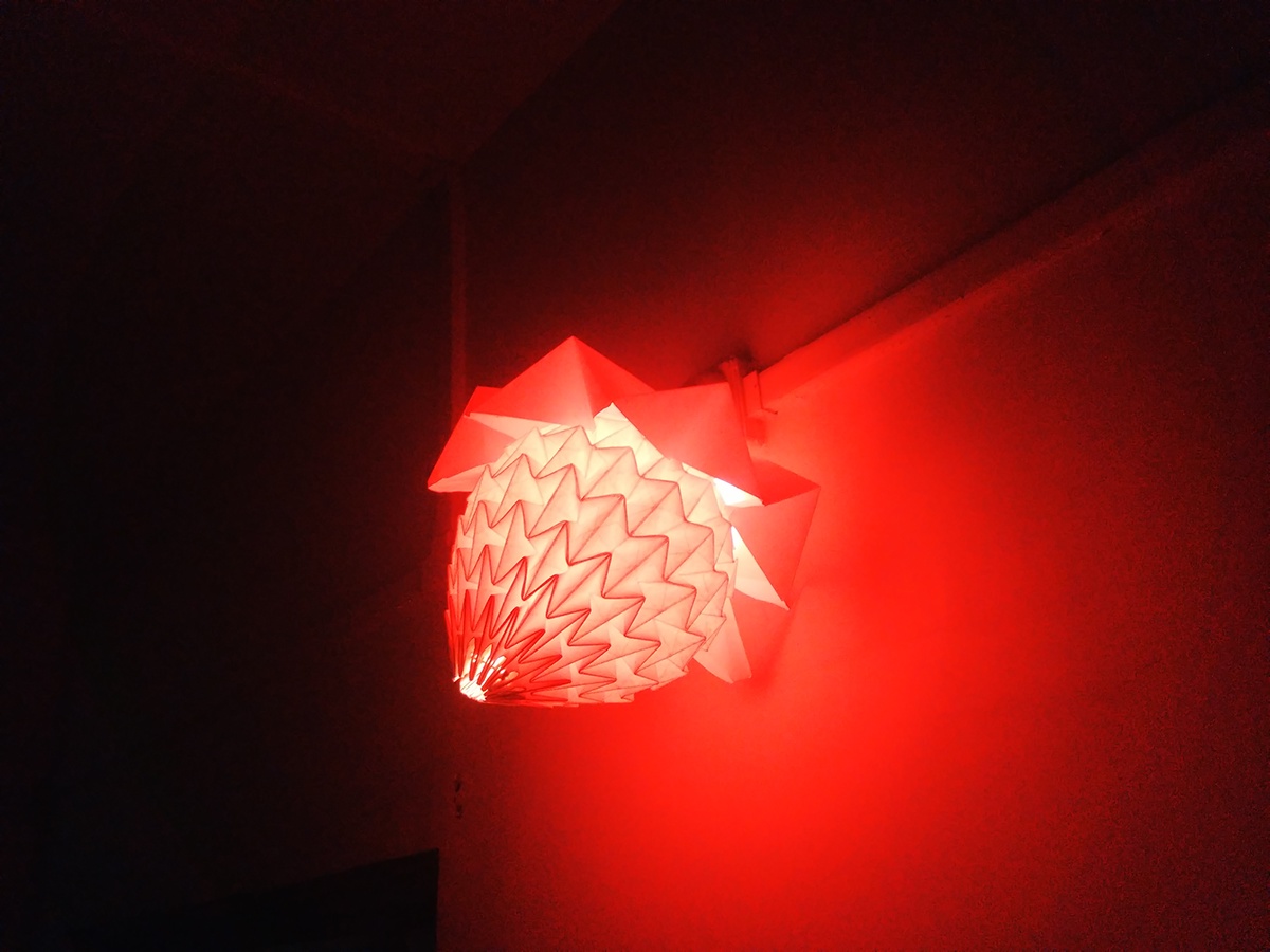 paper origami lantern ambience paper folding effect of light