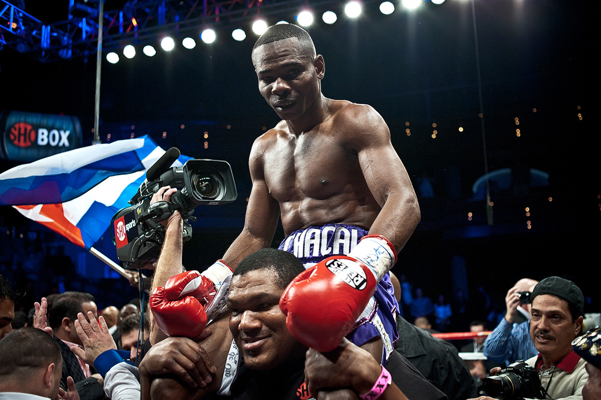Gillermo Rigondeaux  palms casino  Las Vegas  box  boxing  fight  rico ramos  photojournalism  Photography  sports  Behind the Scenes  training gym  professional