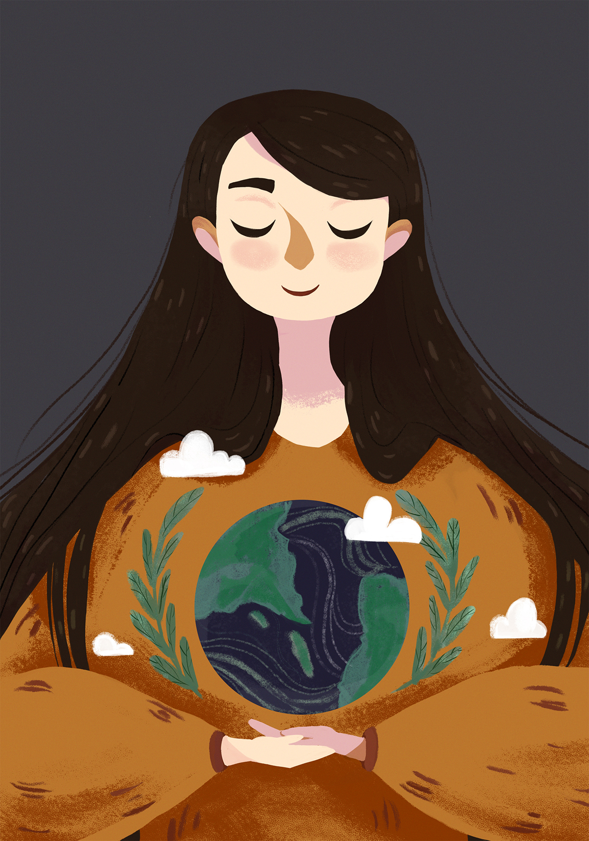 earth day mother earth sketch dailies earth planet