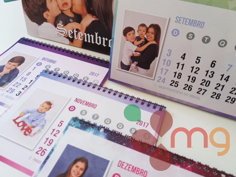 calendario personalizado papelaria comemorativa presente Brinde corporativo