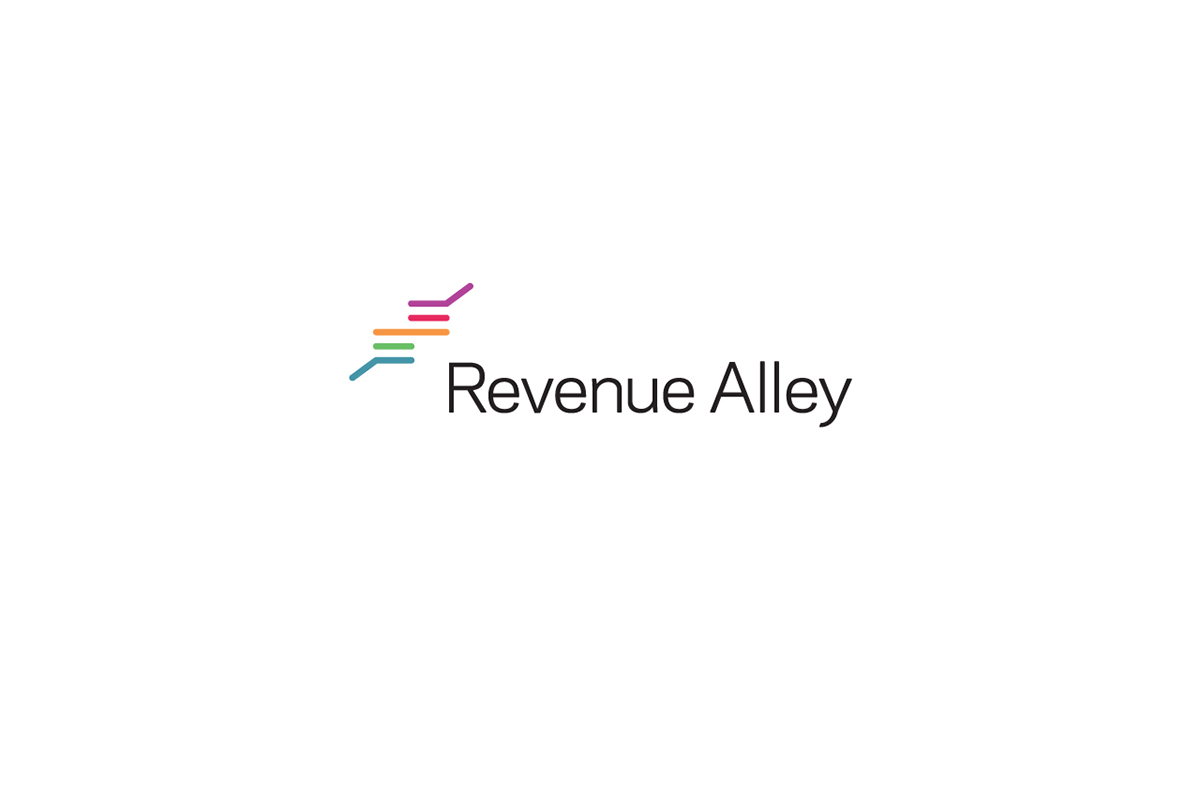 revenue  alley colorful lines logo identity modern Subbrands Website business boxes software IT