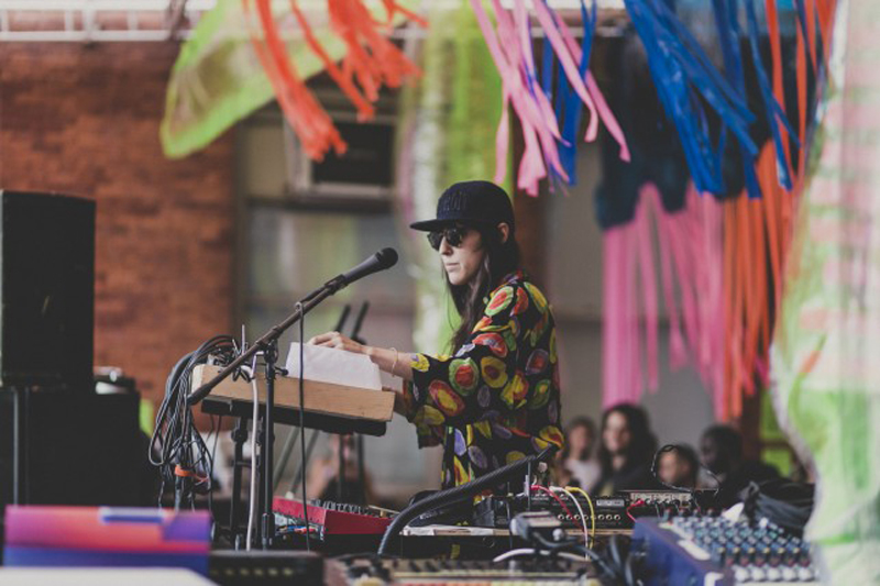 moma ps1 warm up Stage set concert Brooklyn New York