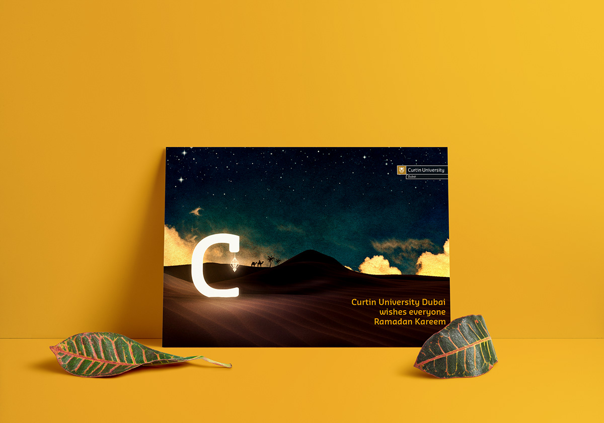 greetings ramadan Eid card Illustrator design poster Education branding  EidMubarak