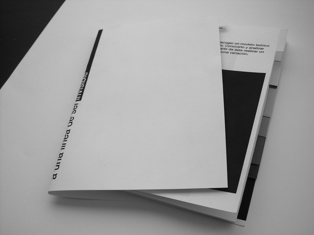 editorial books minimal graphic Web black White black and white bauhaus craft