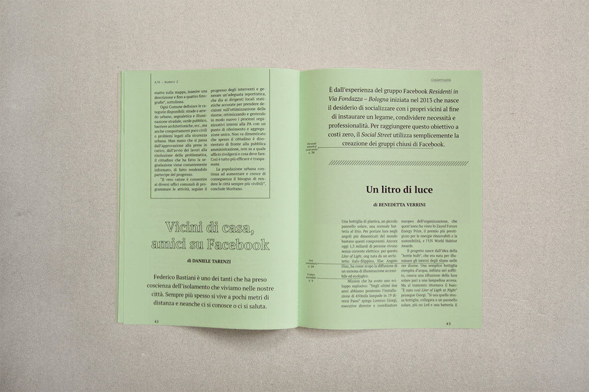 type magazine design train Layout news color binding