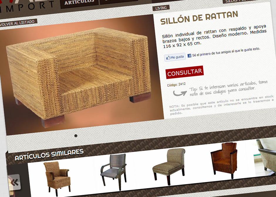 furniture imports decoration uruguay