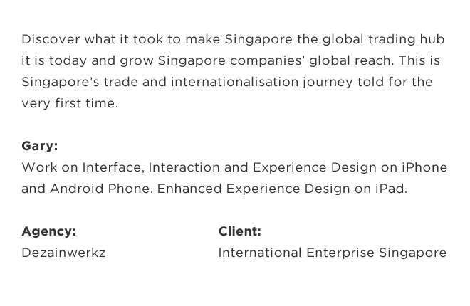 publication digital magazine epub singapore iPad iphone android app International enterprise