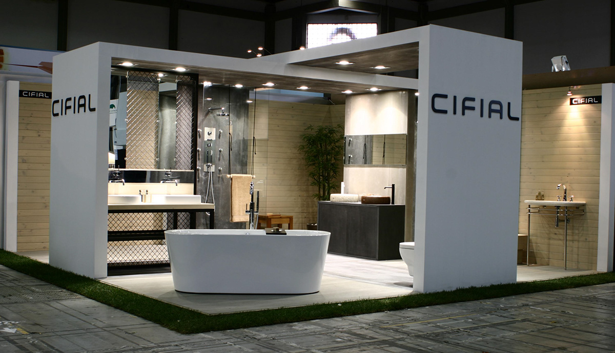 Cifial taps Sanitary ware Exhibition  Projecto Casa Stand booth