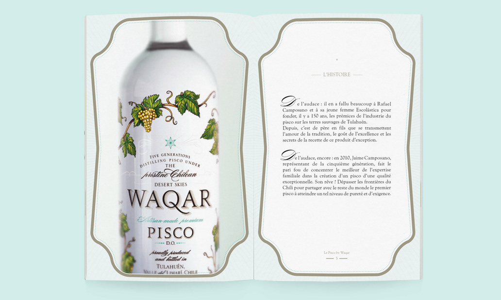 Pisco Waqar Perrine Martinot Booklet cocktail recipe