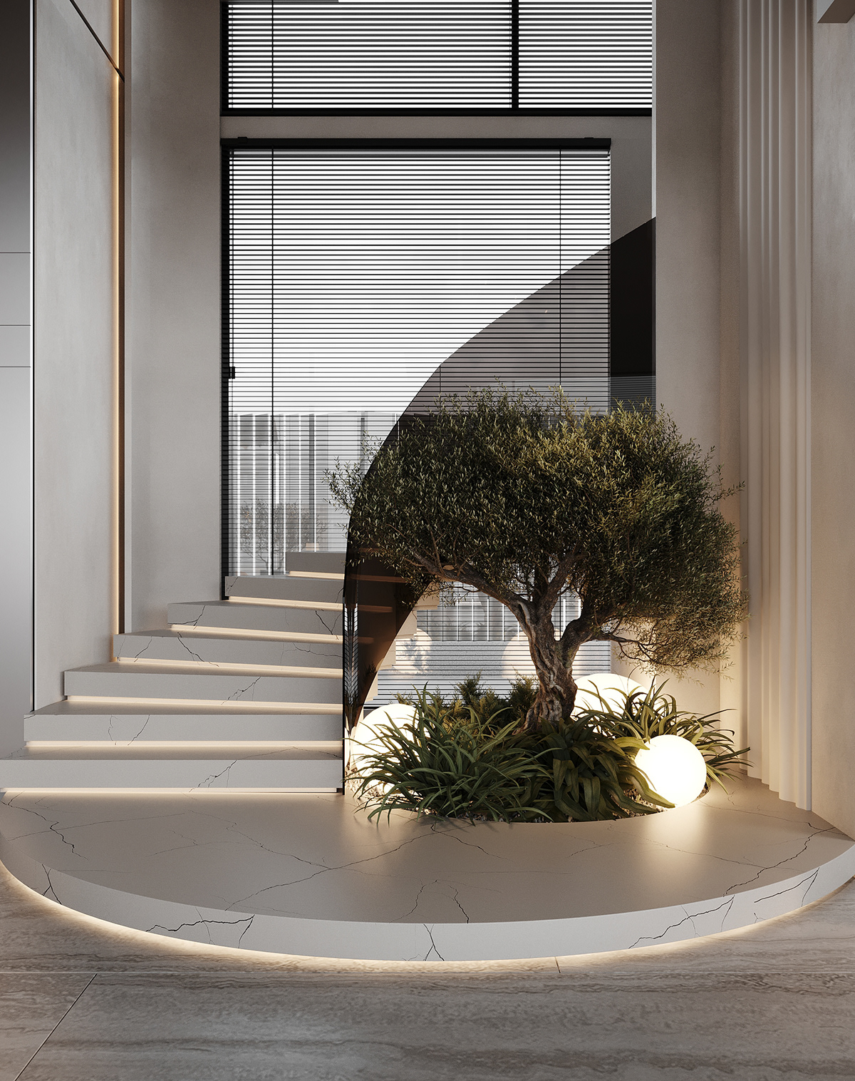 3dsmax architecture CGI corona design Interior interior design  modern Render visualization