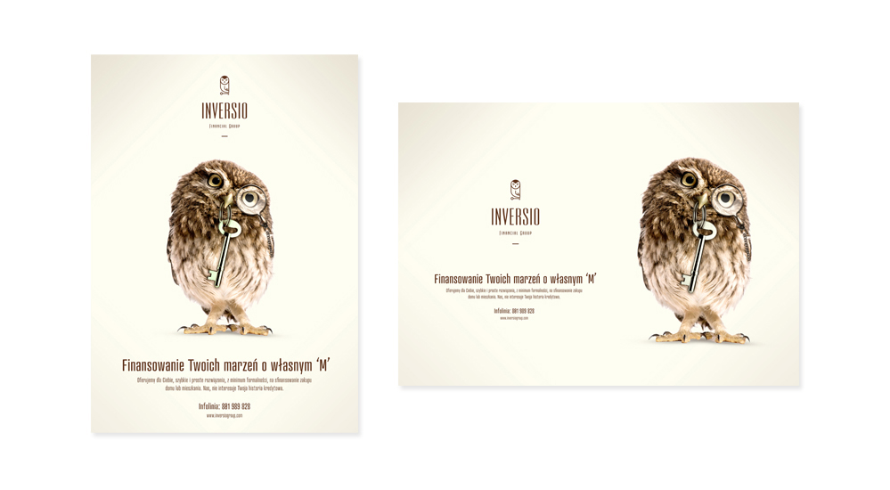 inversio  inversio group cadabra cadabra interactive swolkien hubert swolkień logo financial inversio financial group owl