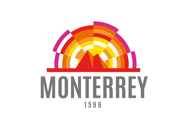 monterrey brand city graphic design logo