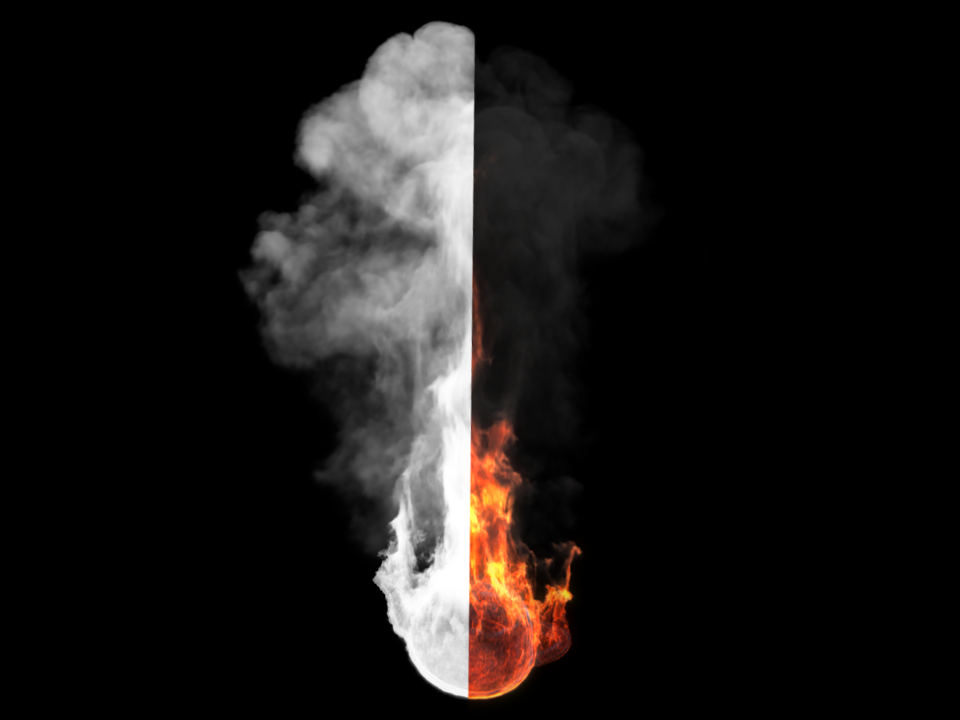 fire bot fumefx fume 3dmax plugin smoke flames orange
