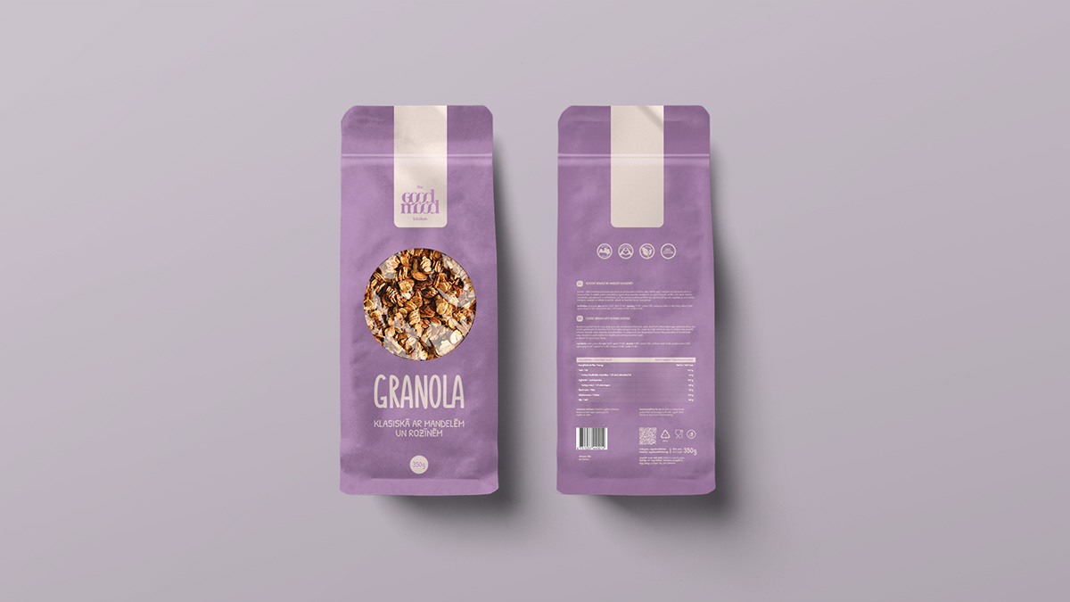 branding  granola Logo Design Packaging
