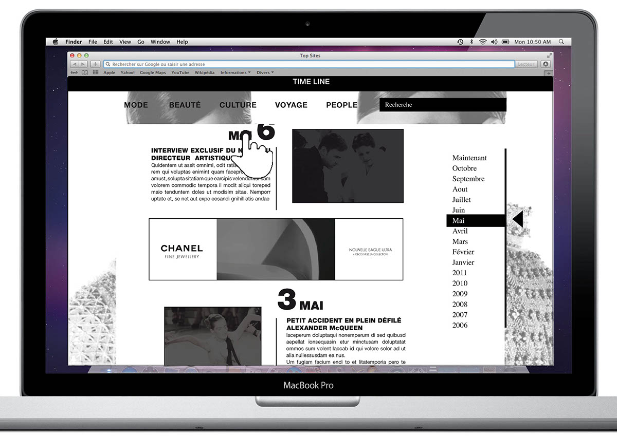 magazine application numero Design numérique