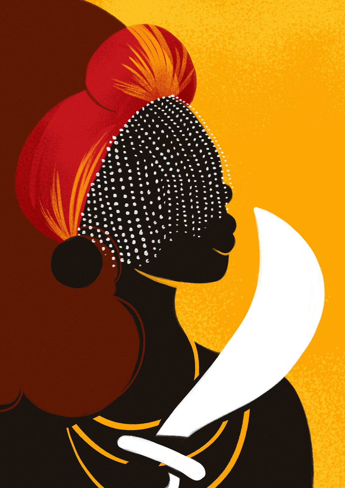 Adobe Portfolio afro Orishas Candomblé digital poster black religion Fashion 