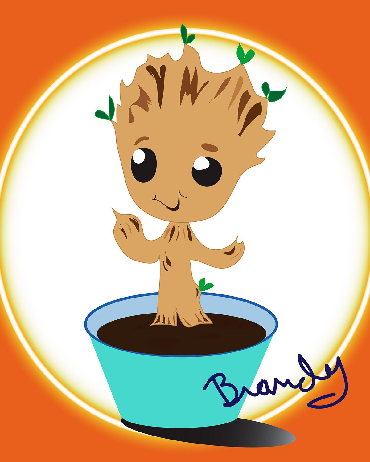 gotg baby groot illustrations guardians