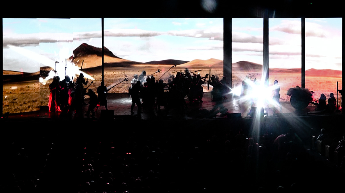Adobe Portfolio Stage VJ Event STAGE DESIGN Performance motion graphics  interactive concert Musical