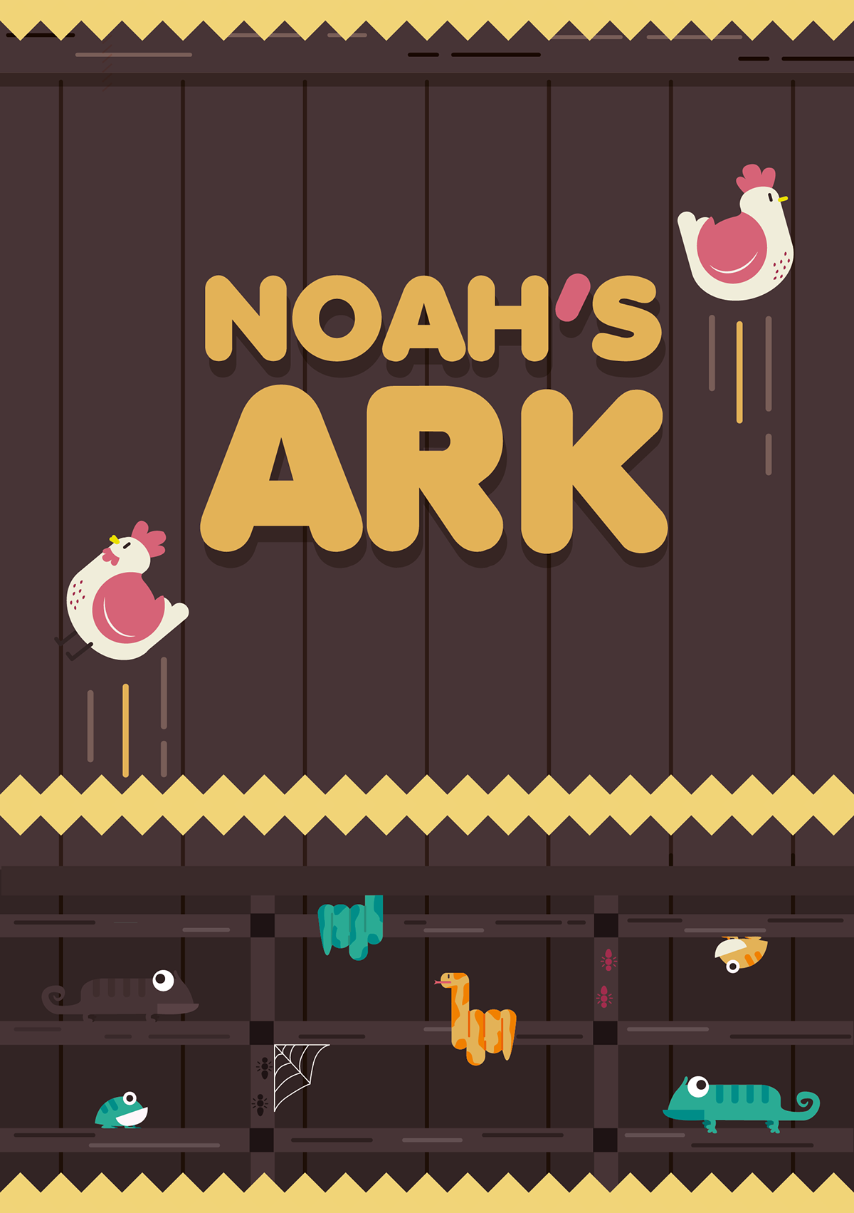 book misconception noah ark noah arc bible Illustrator clean unclean dirty Education power Project storybook scrolling book scroll