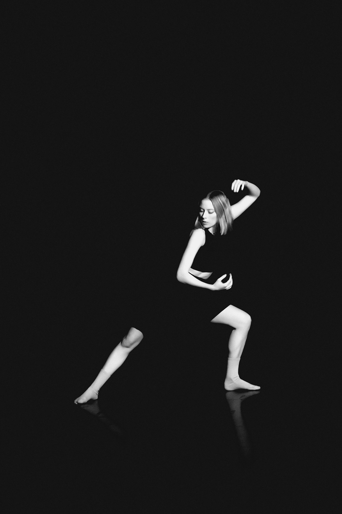 portrait woman black and white monochrome dancer Photography 