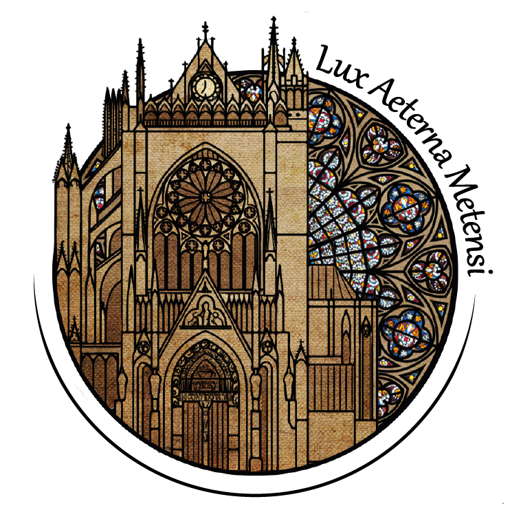 cathédrale chrétien Christian church france gothique logo lorraine metz vitrail