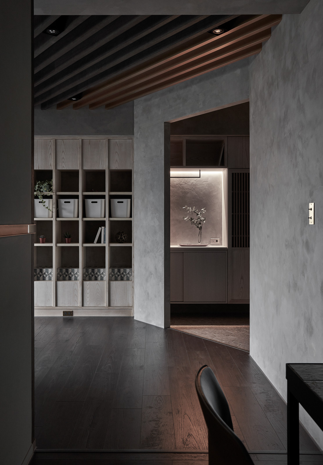 calm heycheese home design interior design  Minimalism Mu Space Design Residence taiwan wood design